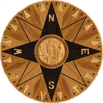 Художественный паркет  Розетка (26-009-0014)