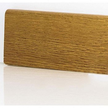 Плинтус напольный  Дуб Карри Шпонированный Прямой 80х18 (10-009-09837)