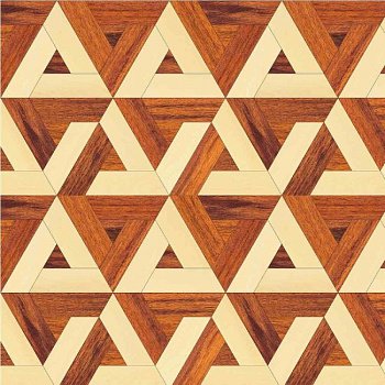 Щитовой художественный паркет  (26-010-457)