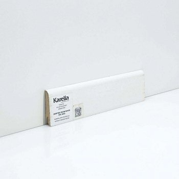Плинтус напольный  Дуб Snow White Ral9003 (10-010-01454)