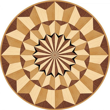 Художественный паркет  Розетка (26-009-0208)