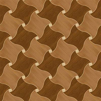 Щитовой художественный паркет  (26-010-117)