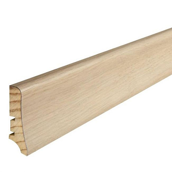 Плинтус напольный  Дуб Белый Матовый Лак 20х58мм (LIS-DBE-LB5-220-058-P20)