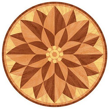 Художественный паркет  Розетка (26-009-0151)