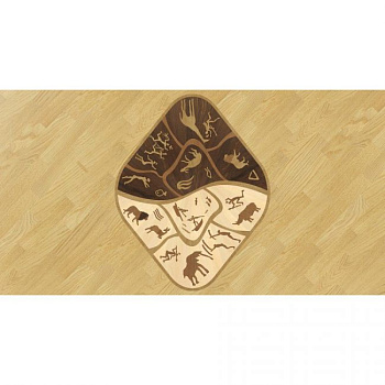 Художественный паркет  Розетка (26-009-0194)