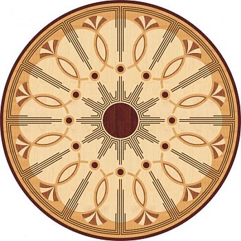 Художественный паркет  Розетка (26-009-0047)