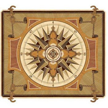 Художественный паркет  Розетка (26-009-0050)