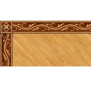 Художественный паркет  Паркетный Бордюр (26-011-120)