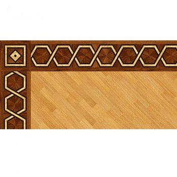 Художественный паркет  Паркетный Бордюр (26-011-006)