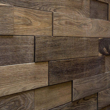 Мозаика и 3D панели из дерева Assa 1011 Панели Разбежка Седой (Без Фанеры) (12-011-000083)