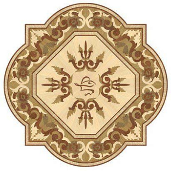 Художественный паркет  Розетка (26-009-0100)