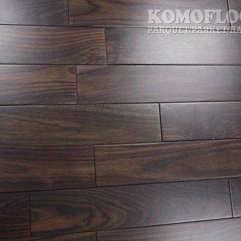 Штучный паркет Komofloor Палисандр Селект (Гладкая) 350-1050+50х75 мм. (05065-0084)