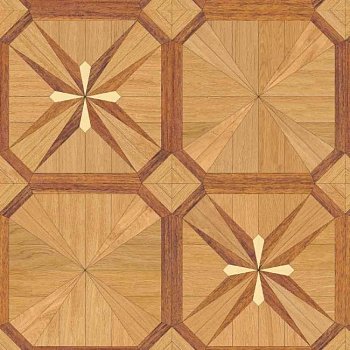 Щитовой художественный паркет  (26-010-535)