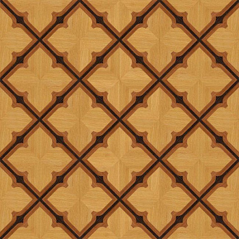 Щитовой художественный паркет  (26-010-216)