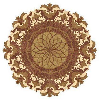 Художественный паркет  Розетка (26-009-0071)