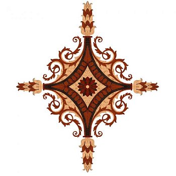 Художественный паркет  Паркетный Декор (26-012-042)