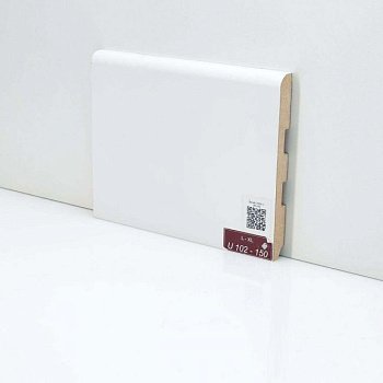 Плинтус напольный Universal Белый U 102-150 (10-017-40005)