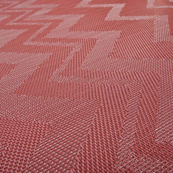 Виниловый ламинат Bolon By Missoni Zigzag Red (109600)