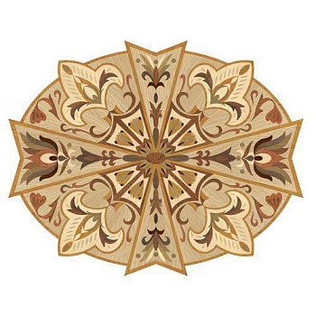 Художественный паркет  Розетка (26-009-0061)