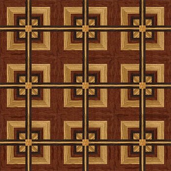 Щитовой художественный паркет  (26-010-226)