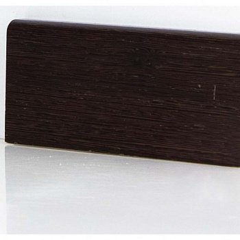 Плинтус напольный  Венге Ориджинал Шпонированный Прямой 80х18 (10-100-00787)
