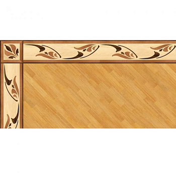 Художественный паркет  Паркетный Бордюр (26-011-131)