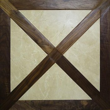 Модульный паркет Модульный Паркет С Камнем Кенсингтон Орех Состаренный (26-006-000198)