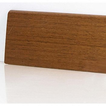 Плинтус напольный  Мербау Шпонированный 80х16 (10-100-00866)