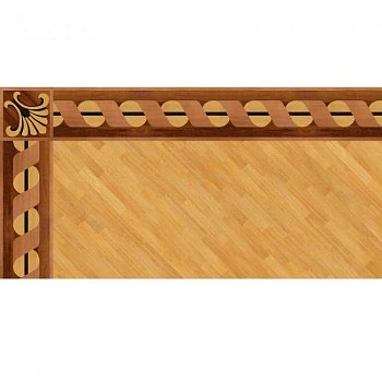 Художественный паркет  Паркетный Бордюр (26-011-139)