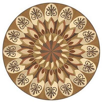 Художественный паркет  Розетка (26-009-0069)