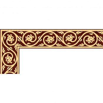 Художественный паркет  Паркетный Бордюр (26-011-205)