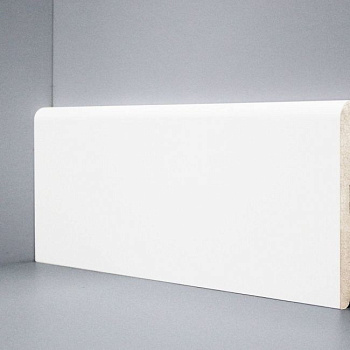 Плинтус напольный White Art Плинтус Белый. Под Покраску. Крепление На Клей W 0 (10-017-20000)