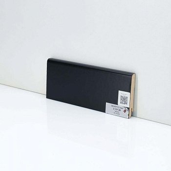 Плинтус напольный Universal Черный U 101-80 (10-017-10004)