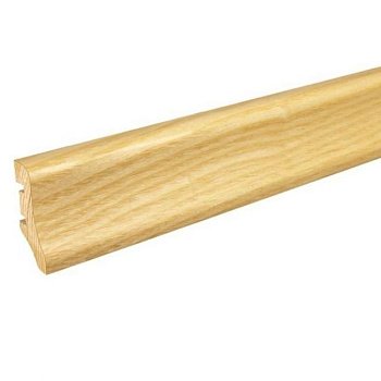 Плинтус напольный  Ясень (LIS-JES-LAK-220-040-P10)