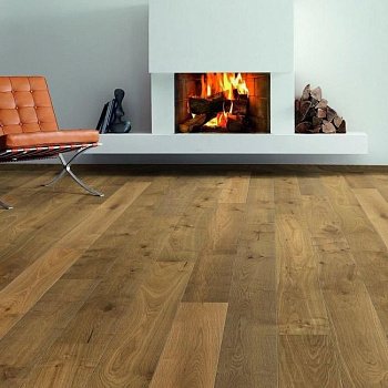 Паркетная доска 1-полосная 2500 Series Top Connect Дуб Дымчатый Универсал Структурный 2v (539063)