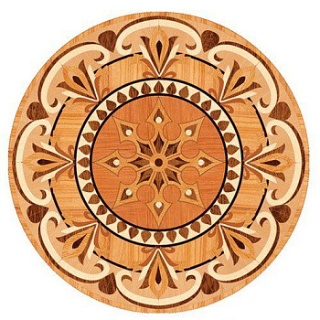 Художественный паркет  Розетка (26-009-0160)