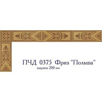 Художественный паркет  Паркетный Бордюр (26-011-057)