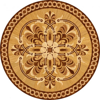 Художественный паркет  Розетка (26-009-0039)