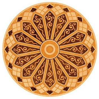 Художественный паркет  Розетка (26-009-0152)