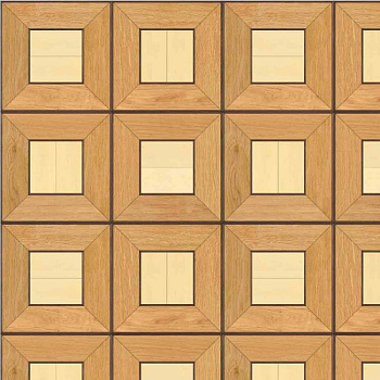 Щитовой художественный паркет  (26-010-485)