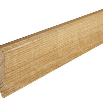 Плинтус напольный  Дуб Натур 16х60мм (LIS-DBE-LAK-220-060-P50)