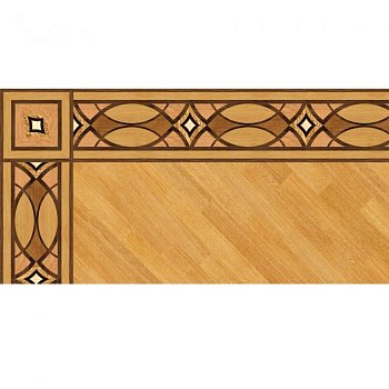 Художественный паркет  Паркетный Бордюр (26-011-135)