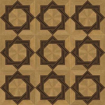 Щитовой художественный паркет  (26-010-103)