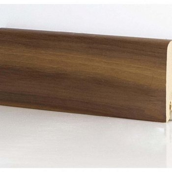 Плинтус напольный  Орех Шпонированный Прямой 70х15 (10-100-00759)