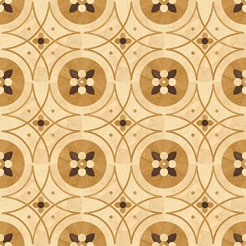 Щитовой художественный паркет  (26-010-229)