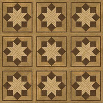 Щитовой художественный паркет  (26-010-088)