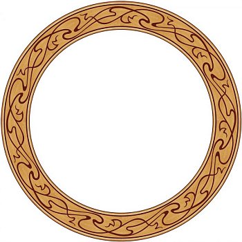 Художественный паркет  Розетка (26-009-0222)