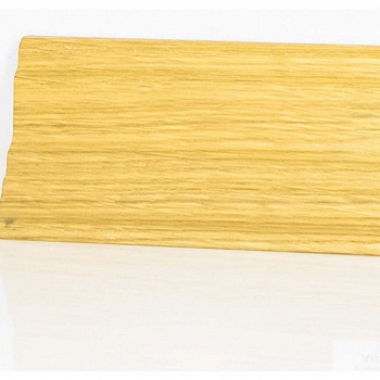 Плинтус напольный  Дуб Шпонированный Сапожок 80х40 (10-100-00995)