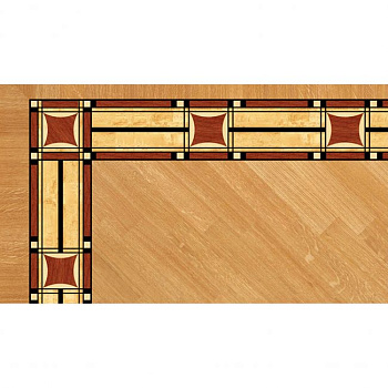 Художественный паркет  Паркетный Бордюр (26-011-201)