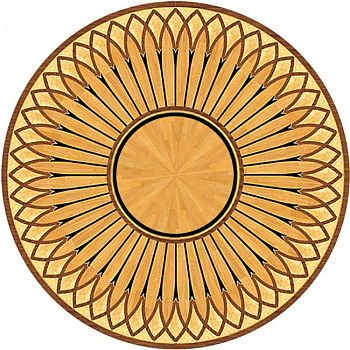 Художественный паркет  Розетка (26-009-0216)